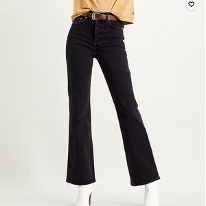 Black Levi's Ribcage Bootcut